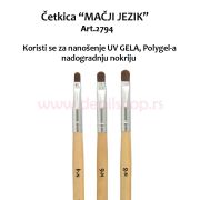 Četkica za gel MAČJI JEZIK No8 Art.2794