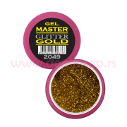 Master glitter GOLD gel 5 ml art.2049