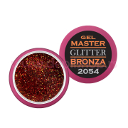 Master glitter gel  BRONZA  5ml. art.2054