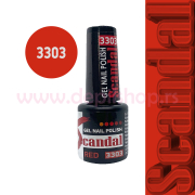 SCANDAL gel polish RED 3303