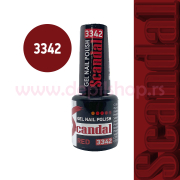 SCANDAL gel polish RED 3342