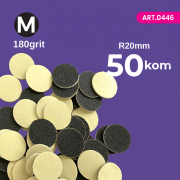 MASTER LINE Zamenski nastavci za pedikir disc M 20mm granulacija 180 Art.0446
